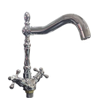 RUBINETTO LAVELLO CUCINA CANNA ALTA ANTICO MISCELATORE LAVANDINO CROMATO JH-1693