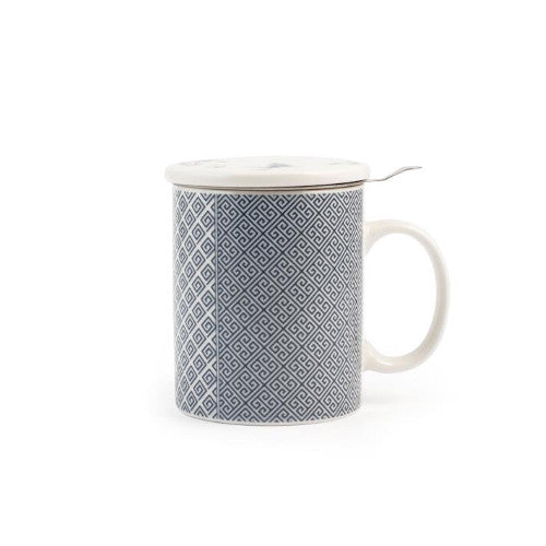 Tisaniera seta con filtro in acciaio inox cc 340