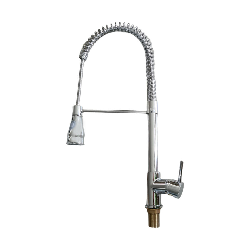MISCELATORE LAVELLO CUCINA DOCCIA PROFESSIONALE ISOLA CROMATO RUBINETTO LAVABO