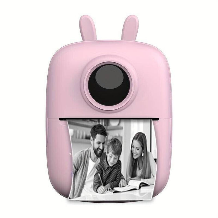 MINI STAMPANTE PORTATILE STAMPA DA SMARTPHONE FOTO VIDEO TESTO ROSA BLUETOOTH