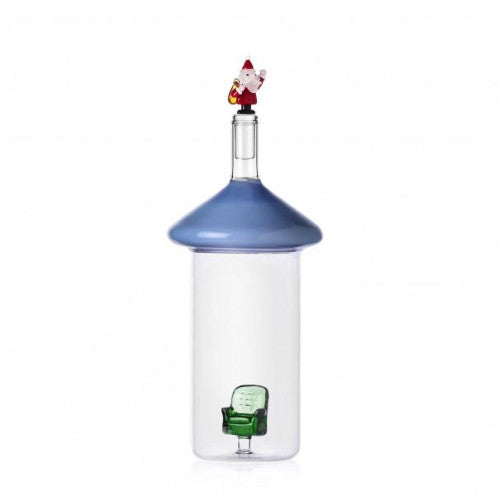 Bottiglia babbo natale e poltrona christmas tales