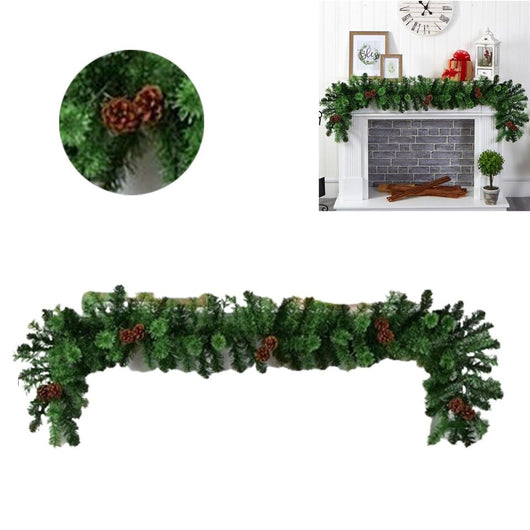 GHIRLANDA DI NATALE ADDOBBI RAMI ARCO DECORAZIONI PIGNA FESTONE TRALCIO 70893