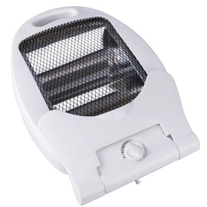 KOOPER THERMO STUFA ELETTRICA AL QUARZO A 2 ELEMENTI 400/800W STUFETTA ALOGENA