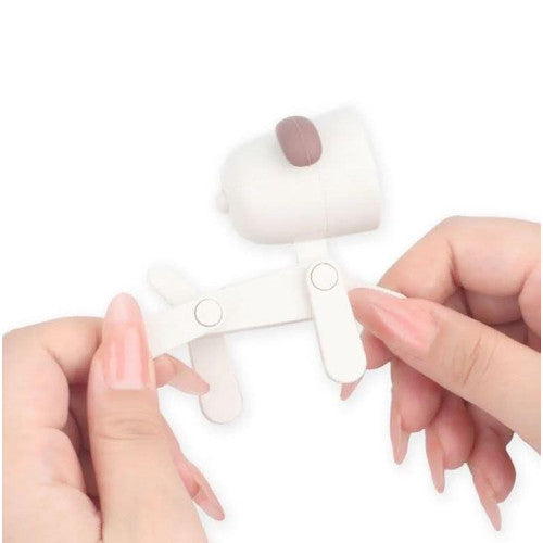 Lampada cane mini bianco