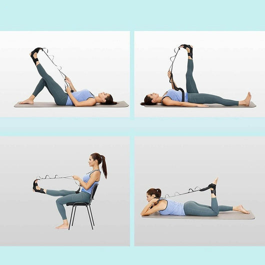 BANDA FASCIA ELASTICA FITNESS RESISTENZA YOGA PILATES FASCIA SEGMENTATA