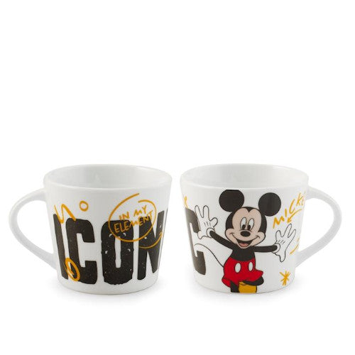 Tazza jumbo iconic in porcellana decorata cc 400