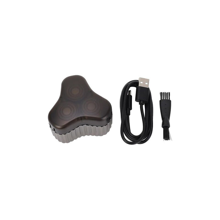 MINI RASOIO ELETTRICO RICARICABILE BARBA USB PORTATILE UOMO TESTINA SK-371