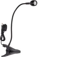 LAMPADA COLLA UV LUCE VIOLA RAGGI ULTRAVIOLETTI LED CLIP TAVOLO NAIL ART UNGHIE