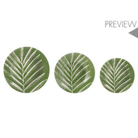 Servizio 18 pezzi tavola minty foliage in porcellana decorata.