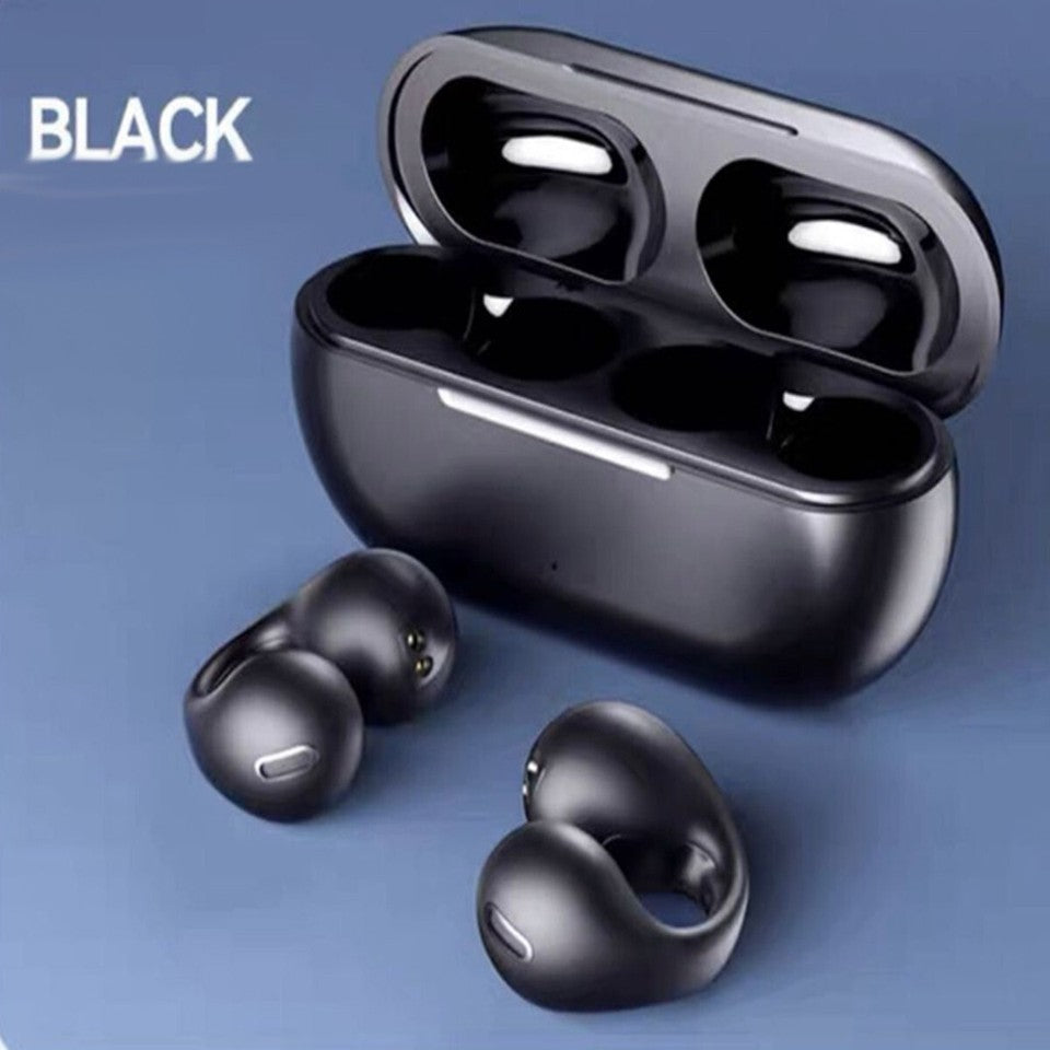 CUFFIE V5.3 TWS ORECCHINO WIRELESS CLIP ORECCHIO SMATPHONE