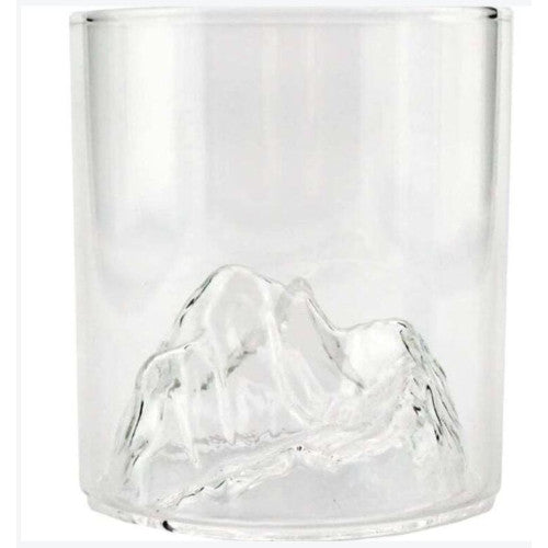 Bicchiere da whisky con ghiaccio on the rocks