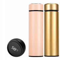 BOTTIGLIA DISPLAY TOUCH ACQUA CALDO FREDDO SMART ACCIAIO INOSSIDABILE THERMOS