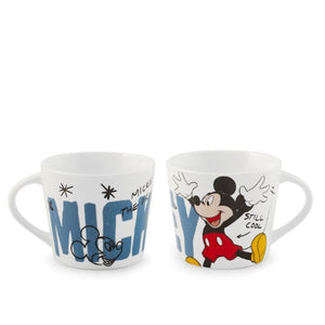 Tazza jumbo mick in porcellana decorata cc 400