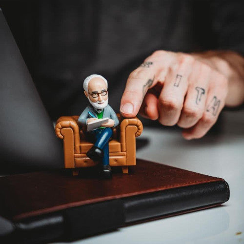 Psicologo da scrivania - Il terapeuta da scrivania   - Terapeuta Decorativo