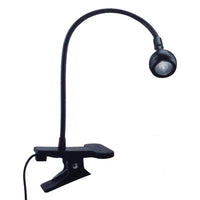 LAMPADA COLLA UV LUCE VIOLA RAGGI ULTRAVIOLETTI LED CLIP TAVOLO NAIL ART UNGHIE