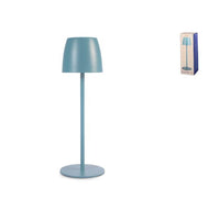 Lampada eureka da tavolo in metallo ottanio cm 38