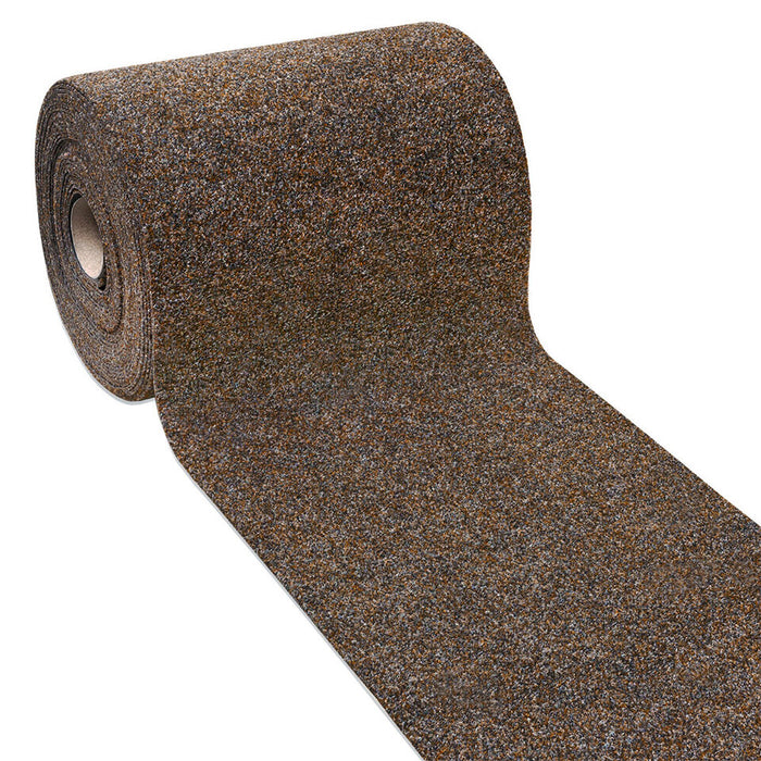 Passatoia 50x100 cm Corridoio Agugliato Moquette Corsia Marrone Zerbino Esterno Interno Negozio