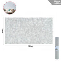 ROTOLO ADESIVO PER MURO PARETE RIVESTIMENTO CARTA DA PARATI MURI 50x280cm 73127