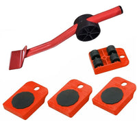 SOLLEVATORE SOLLEVA MOBILI RUOTE 4 PIASTRE 150KG SPOSTARE SOLLEVARE MOBILE CASA