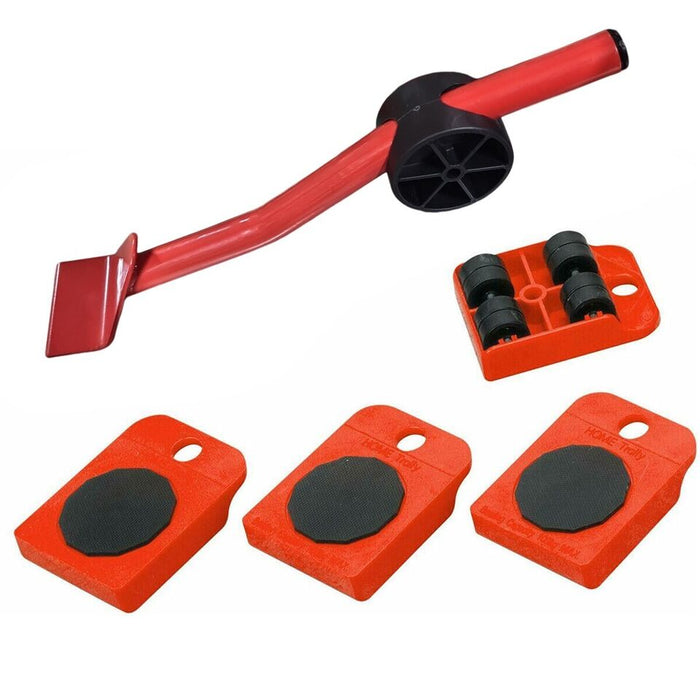 SOLLEVATORE SOLLEVA MOBILI RUOTE 4 PIASTRE 150KG SPOSTARE SOLLEVARE MOBILE CASA