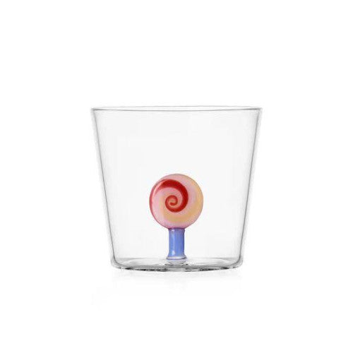 Tumbler lecca lecca rosso e rosa schiaccianoci