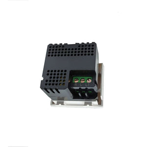 MODULO INTERRUTTORE ACUSTICO BIANCO COMANDO VOCALE SUONO LUCI BATTITO MANI C2220