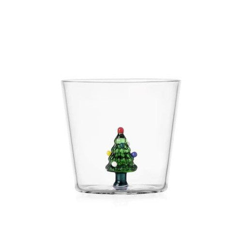 Tumbler albero di Natale decorato christmas tales