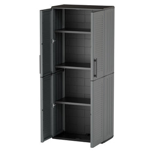 Armadio EASY alto prodotto in polipropilene, materiale ri-ciclabile.