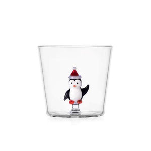 Tumbler pinguino con cappello christmas tales