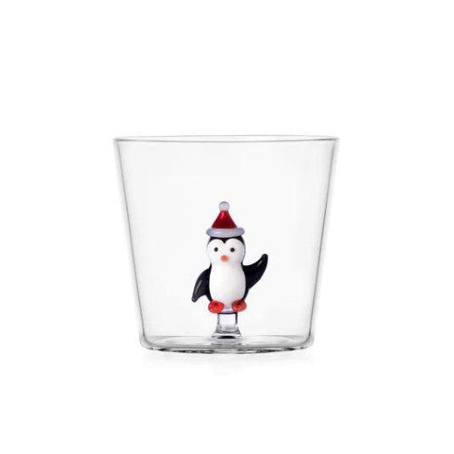 Tumbler pinguino con cappello christmas tales