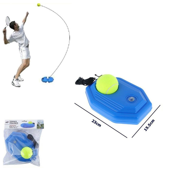 TENNIS TRAINER ALLENATORE STRUMENTO RIMBALZO PALLA ALLENAMENTO ADULTI BAMBINI
