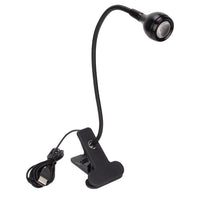 LAMPADA COLLA UV LUCE VIOLA RAGGI ULTRAVIOLETTI LED CLIP TAVOLO NAIL ART UNGHIE