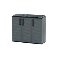 Armadio basso prodotto in polipropilene, materiale ri-ciclabile