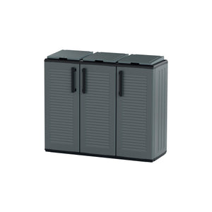 Armadio basso prodotto in polipropilene, materiale ri-ciclabile