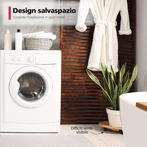 SET 4 RUOTE GIREVOLI A SFERA NERE DA 50MM RICAMBIO PER RUOTA SEDIA MOBILE STAFFA