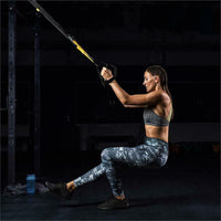 FASCE CINGHIA SOSPENSIONE BANDE FASCIA TRX GANCIO PALESTRA RESISTENZA MANIGLIE