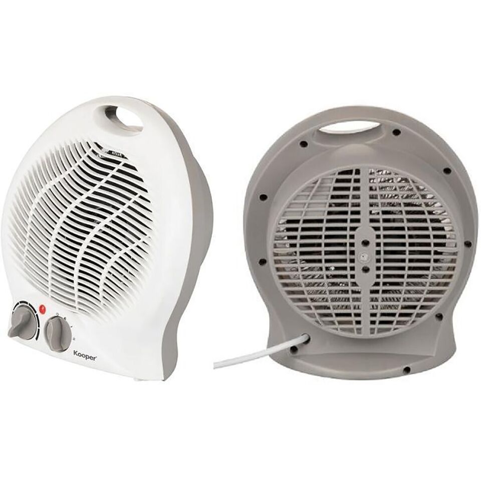 STUFA STUFETTA SCALDA CALDO BAGNO TERMOVENTILATORE ELETTRICO 2000W KOOPER