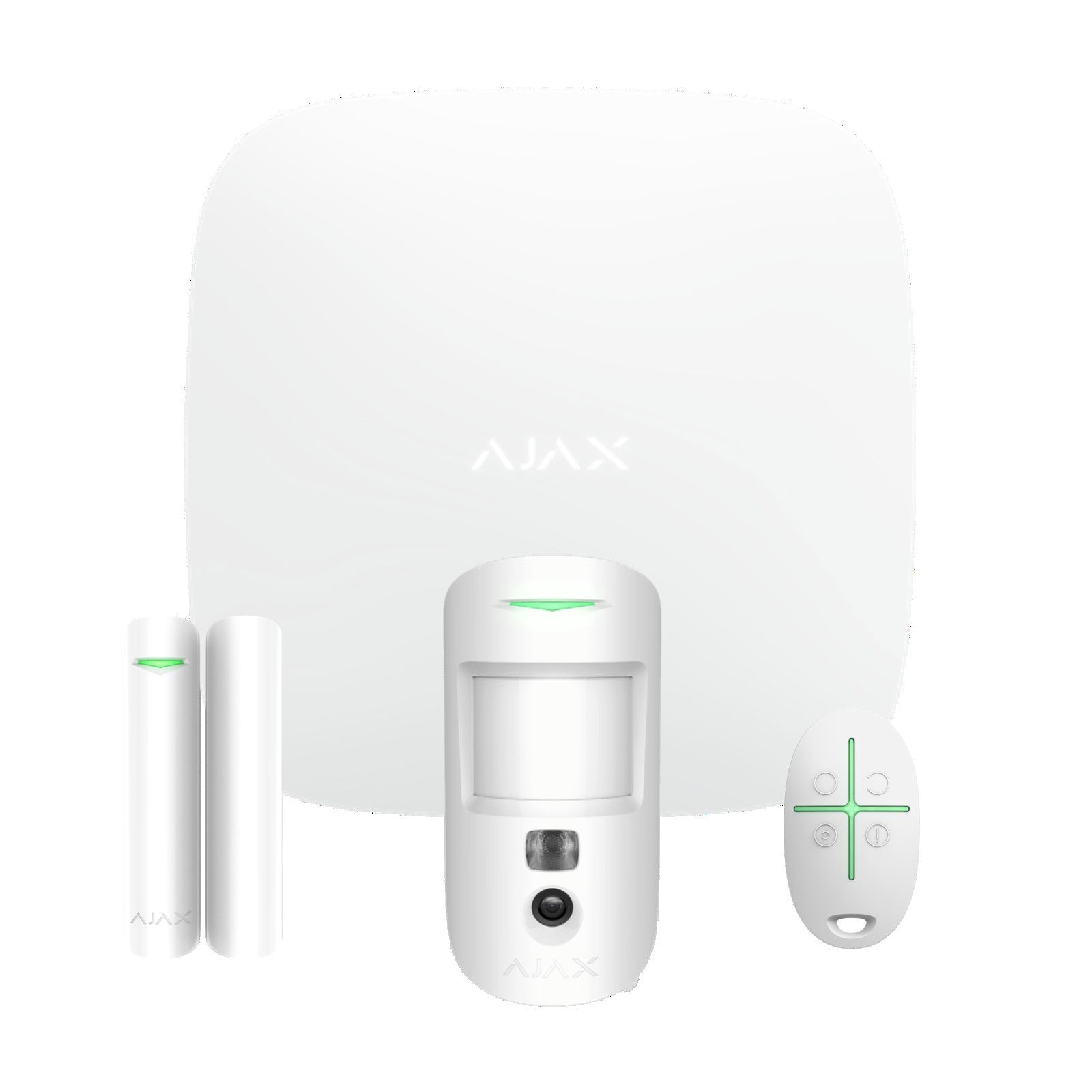 Ajax Starterkit Cam Hub 4G Kit Allarme Wifi Fotoverifica Motioncam