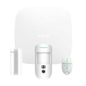 Ajax Starterkit Cam Hub 4G Kit Allarme Wifi Fotoverifica Motioncam