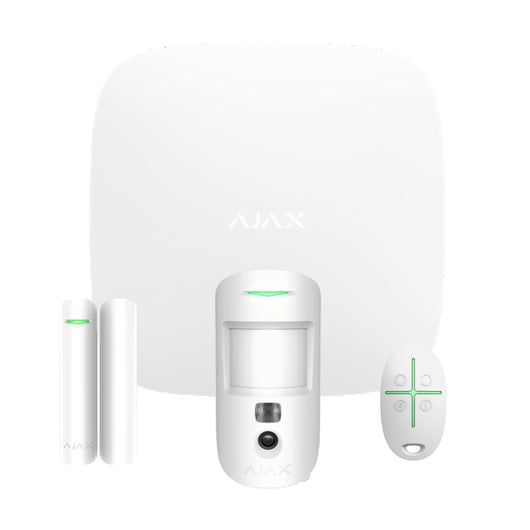 Ajax Starterkit Cam Hub 4G Kit Allarme Wifi Fotoverifica Motioncam