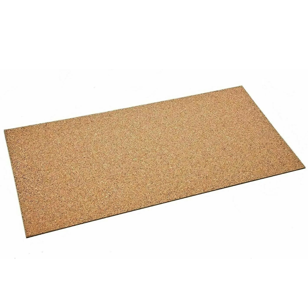 Lastra sughero resistente a compressione contrasta umidità muffa condensa *** misure 100 x 50 cm sp.2 mm, confezione 1