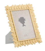 Cornice Glam Leaves Cm 23X1.8X28 (Misura Interna Cm 15X20)