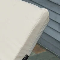 Lettino Prendisole in Rattan PE con Schienale Reclinabile su 5 Posizioni, 195x68x31cm, Marrone