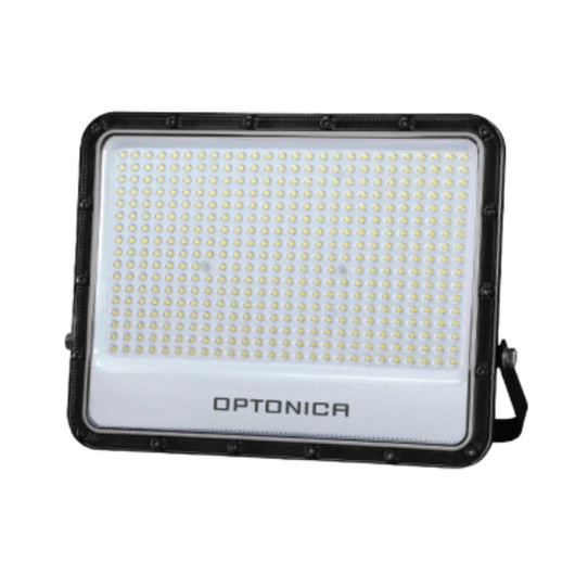 Proiettore led smd corpo nero ip65 400 watt clip luminoso luce naturale 4000k