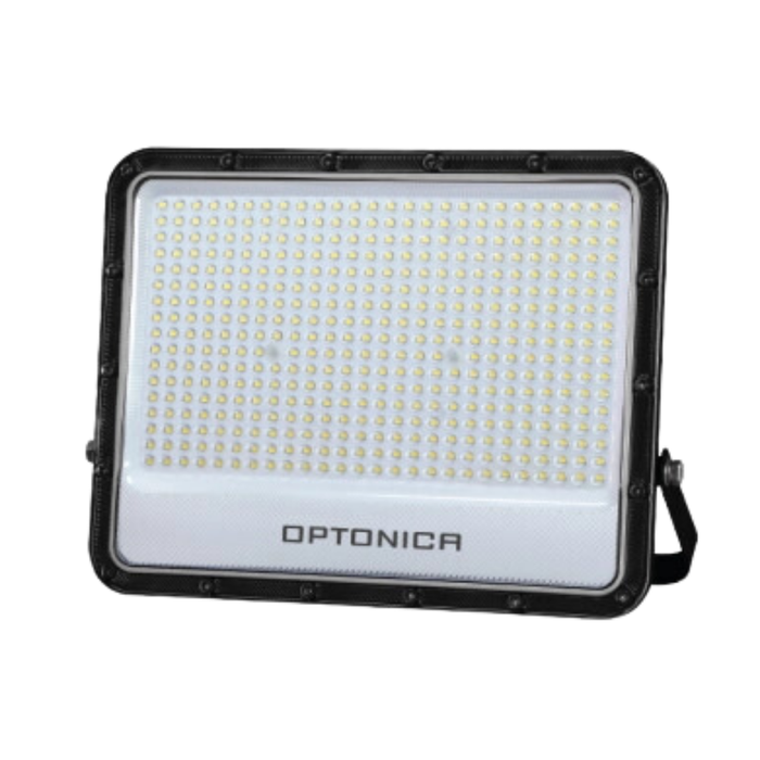 Proiettore led smd corpo nero ip65 400 watt clip luminoso luce naturale 4000k