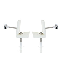 Kit completo di viti e staffe di fissaggio per sanitari a pavimento standard *** confezione 1