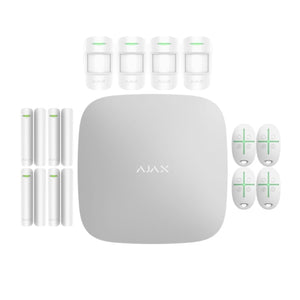 Ajax Kit Allarme Wifi Hub Motionprotect Doorprotect Spacecontrol