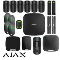 AJAX Hub 2 Plus Kit 22 Pezzi Keypad Sirena Motionprotect Curtain Motioncam