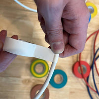 Nastro isolante in pvc autoestinguente raytech per impianti elettrici e cablaggi *** colore bianco, dimensioni 19 mm ...