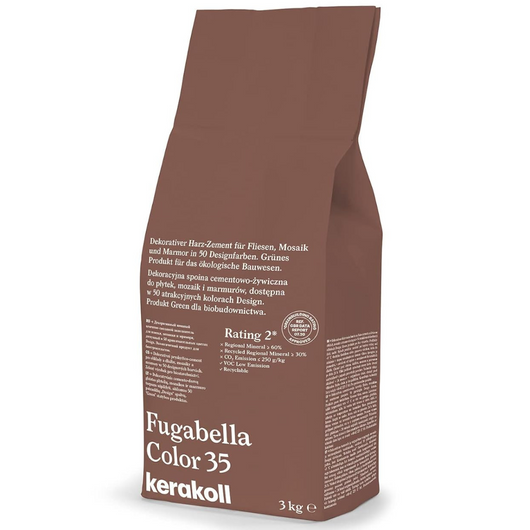 Stucco ibrido piastrelle fugabella impermeabile resistente confezione 3 kg *** colore- n 35, confezione 1